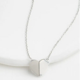 Alexis Silver Heart Necklace
