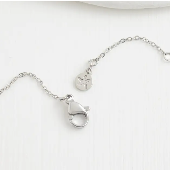 Alexis Silver Heart Necklace