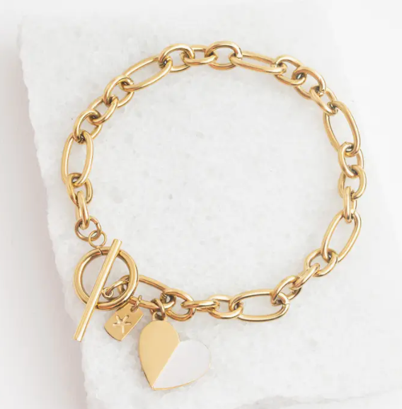 Give Hope bracelet in Gold