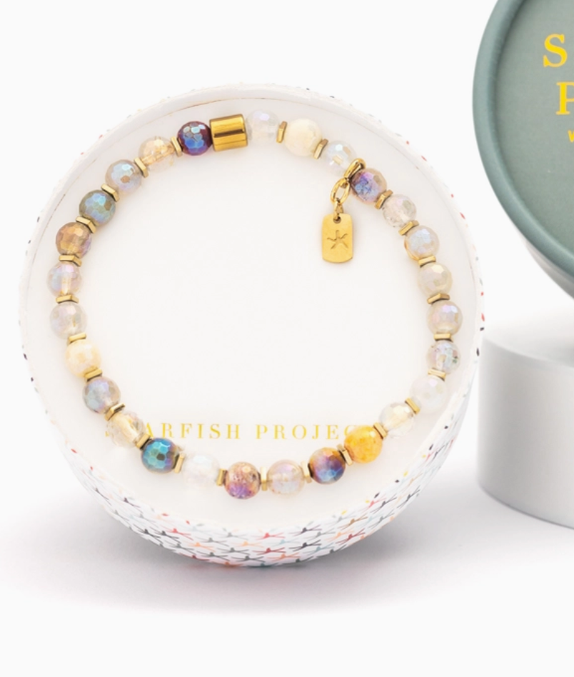 YuYu Gemstone Beaded Bracelet