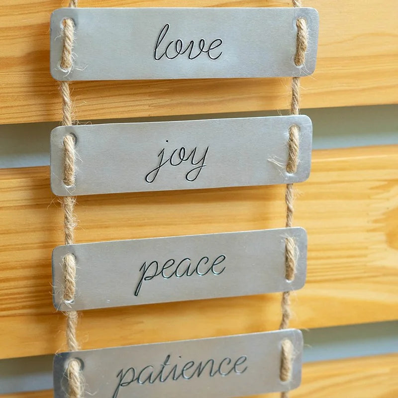 Fruit of the Spirit Tin Wall Hanging