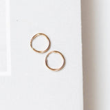 14k Gold Filled Endless Hoops Earrings