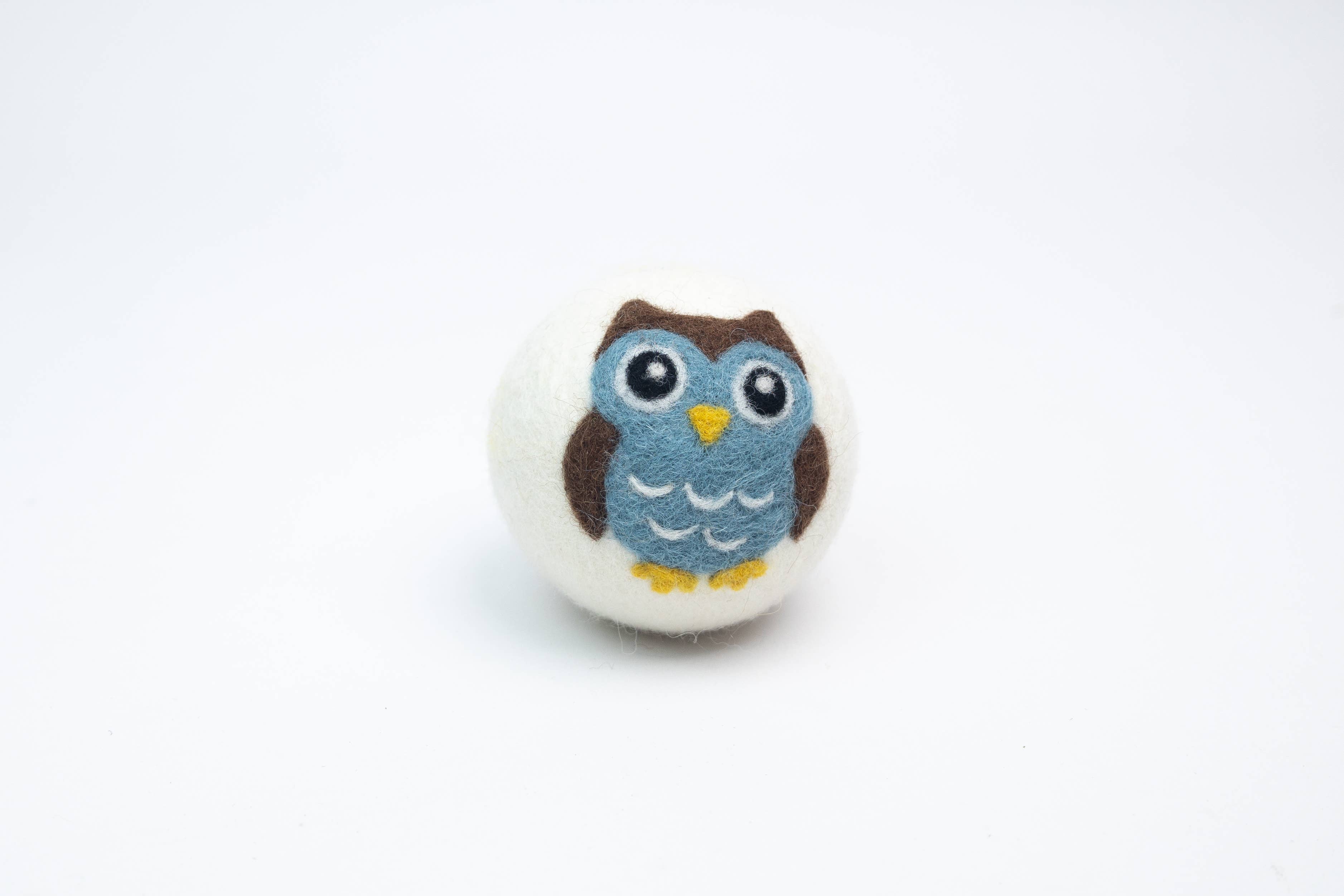 Owl: Eco Wool Dryer Ball