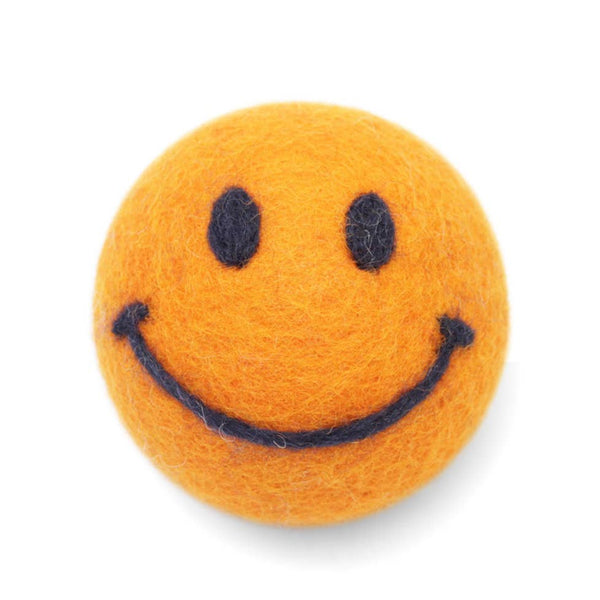 Smiley Face: Eco Wool Dryer Balls Fair Trade