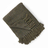 Loden Green Rethread Throw