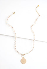 Beloved Pearl Necklace- 14K Gold Plated Freshwater Pearl Necklace