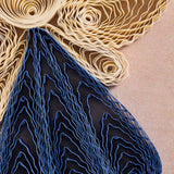 Diu Quilled Angel Ornament - Blue