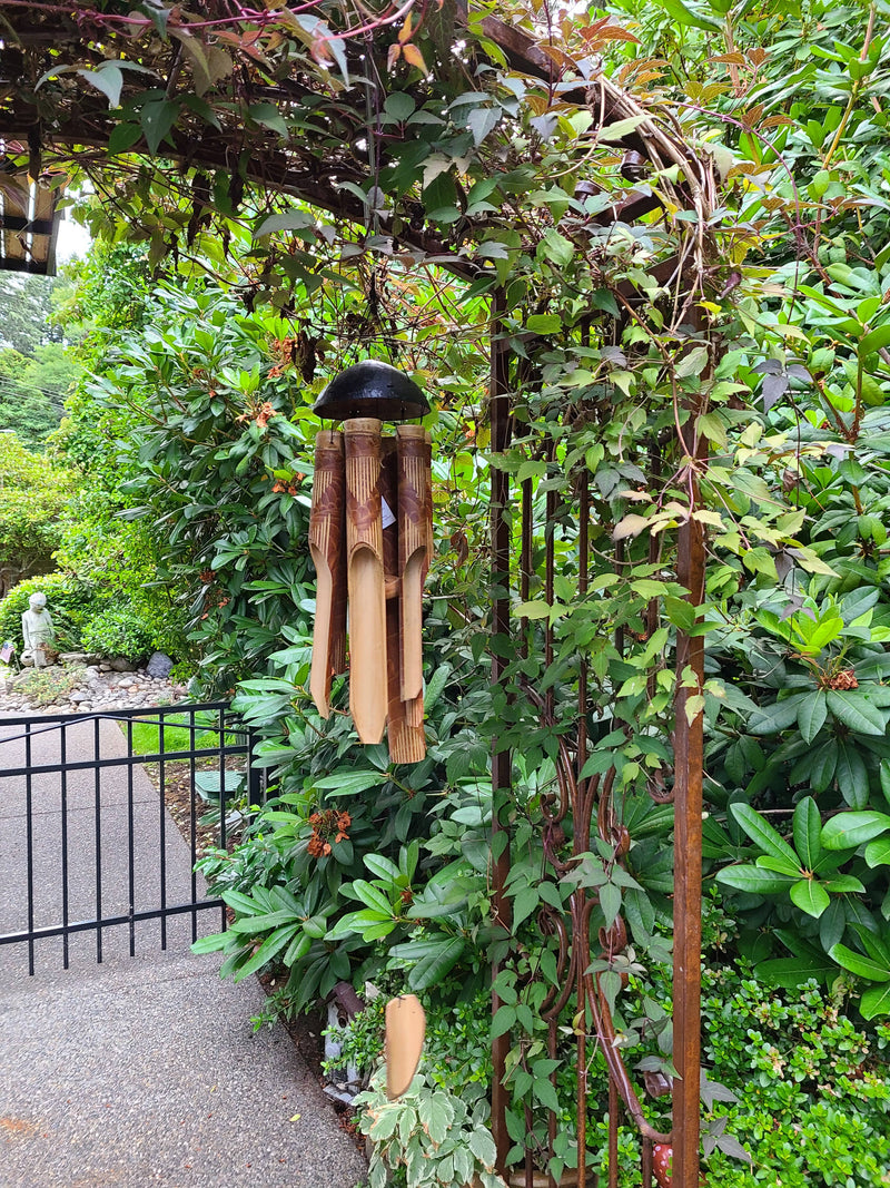 Lg Whisper Simple Bamboo Wind Chime