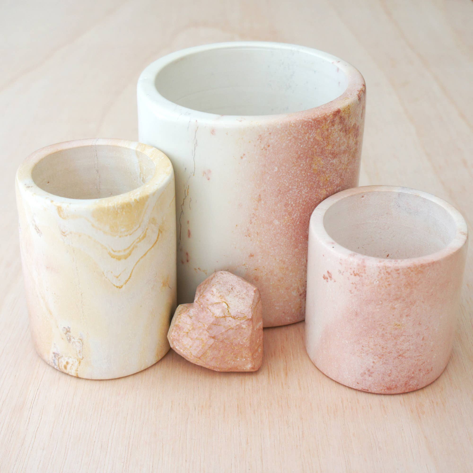 Natural Cylinder Planter - Large