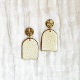 Patterned Sozo Earrings