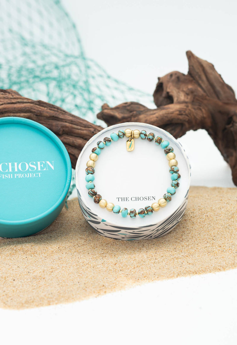 5 & 2 Bracelet Gold