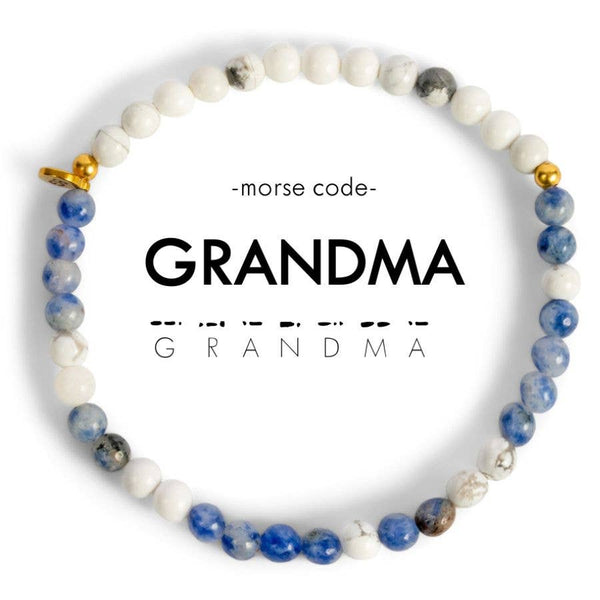 GRANDMA | Morse Code Bracelet