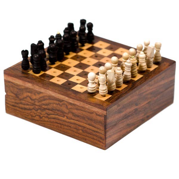 Handcrafted Travel Chess