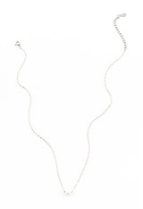 Annie Silver Pearl Necklace