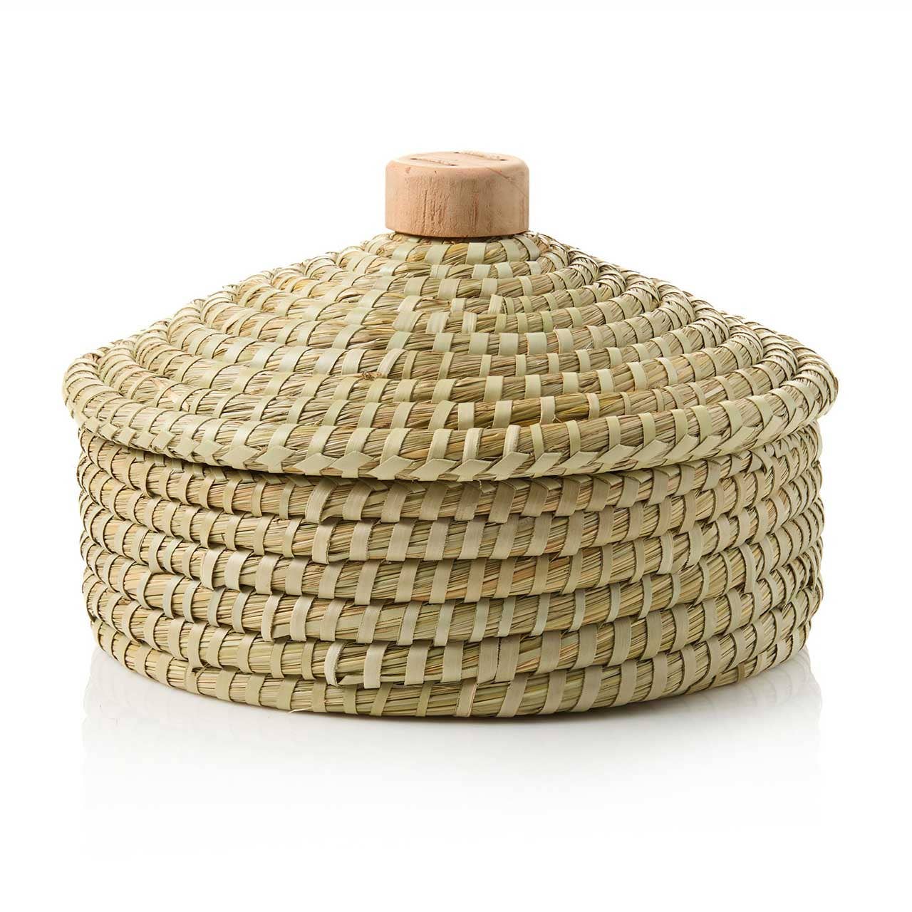 Lidded Pangara Terracotta Bread Warmer