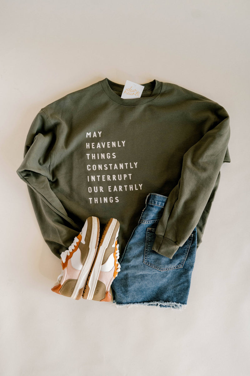 Heavenly Things Pullover | Christian Pullover