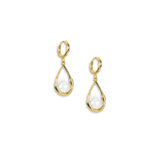 Milk and Honey Drop Earrings