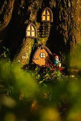 Fairy door with light and windows – Glow in The Dark