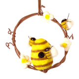 Busy Bees Mini Wreath