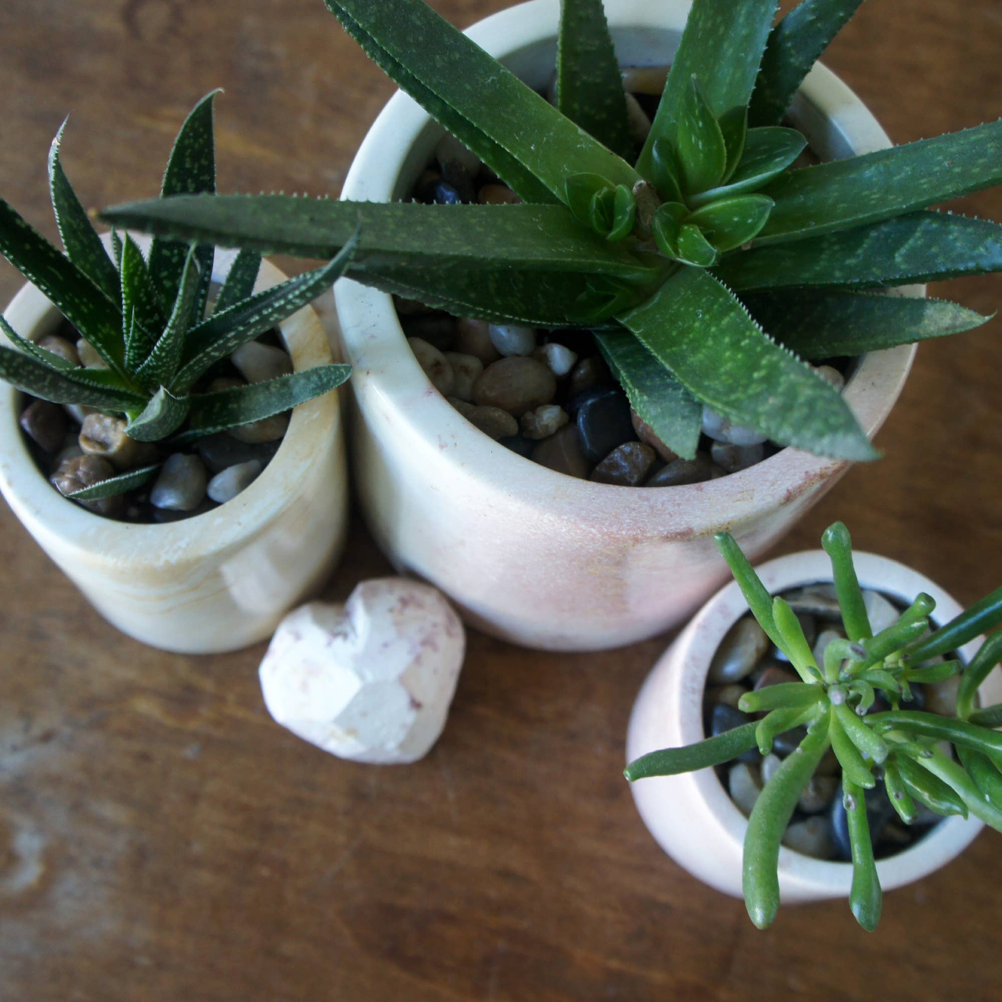 Natural Cylinder Planter - Large