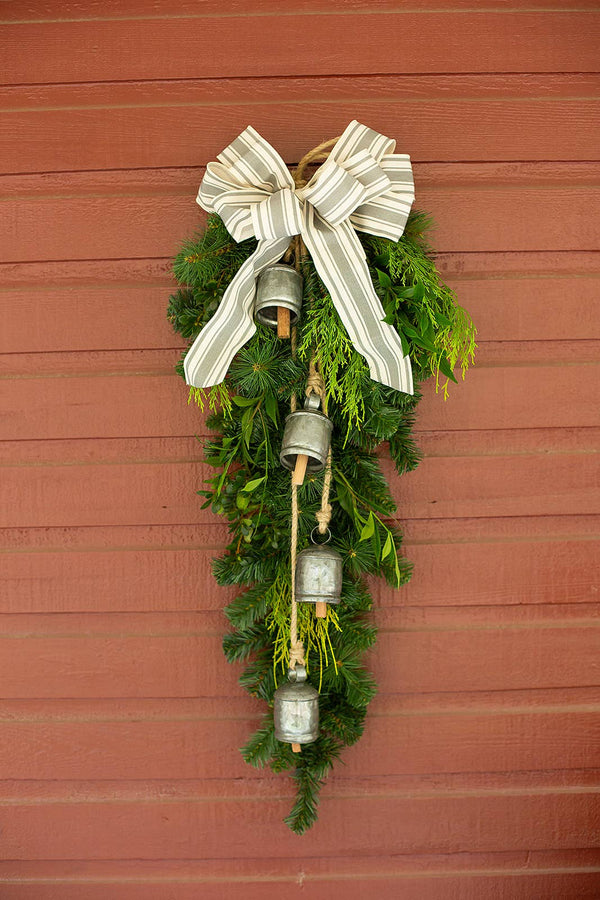 Galvanized 4 Christmas Bell Tula