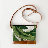 Banana leaf small crossbody bag