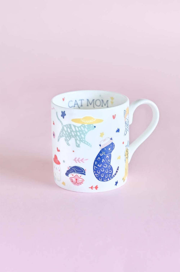 Purrfect Mom Fine China Mug
