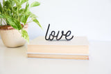 Love Word Sign | inspiring word art love sign encouragement gift inspirational decor housewarming gift farmhouse positive home