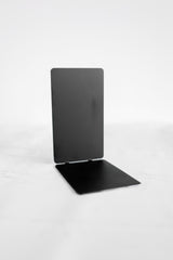 Black Metal Bookend | home office bookend simple bookshelf organizer reading nook farmhouse decor housewarming gift organized home