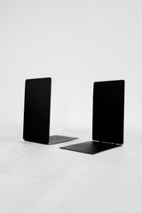Black Metal Bookend | home office bookend simple bookshelf organizer reading nook farmhouse decor housewarming gift organized home