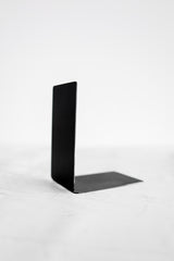Black Metal Bookend | home office bookend simple bookshelf organizer reading nook farmhouse decor housewarming gift organized home