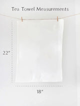 Garden Greens Cabbage Tea Towel