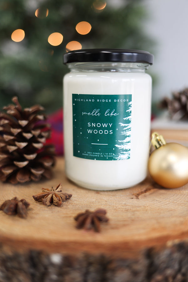 "Snowy Woods" Candle