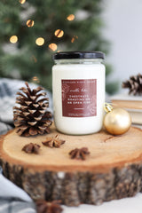 "Chestnuts Roasting On An Open Fire" Hand-Poured Soy Candle - Roasted Chestnuts