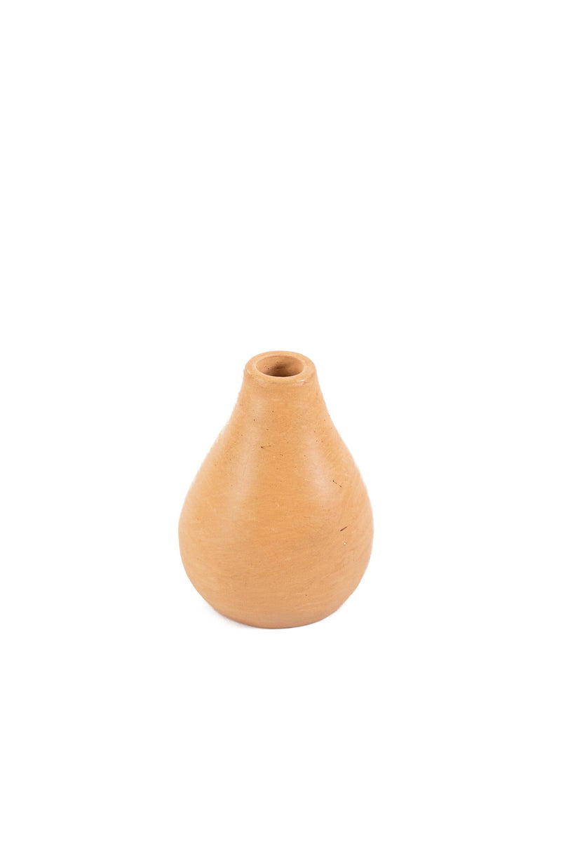Round Terracotta Vase