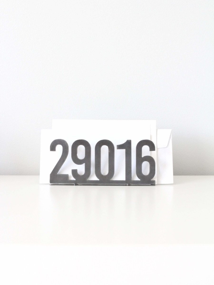 Custom Zip Code Mail Organizer - Highland Ridge Decor