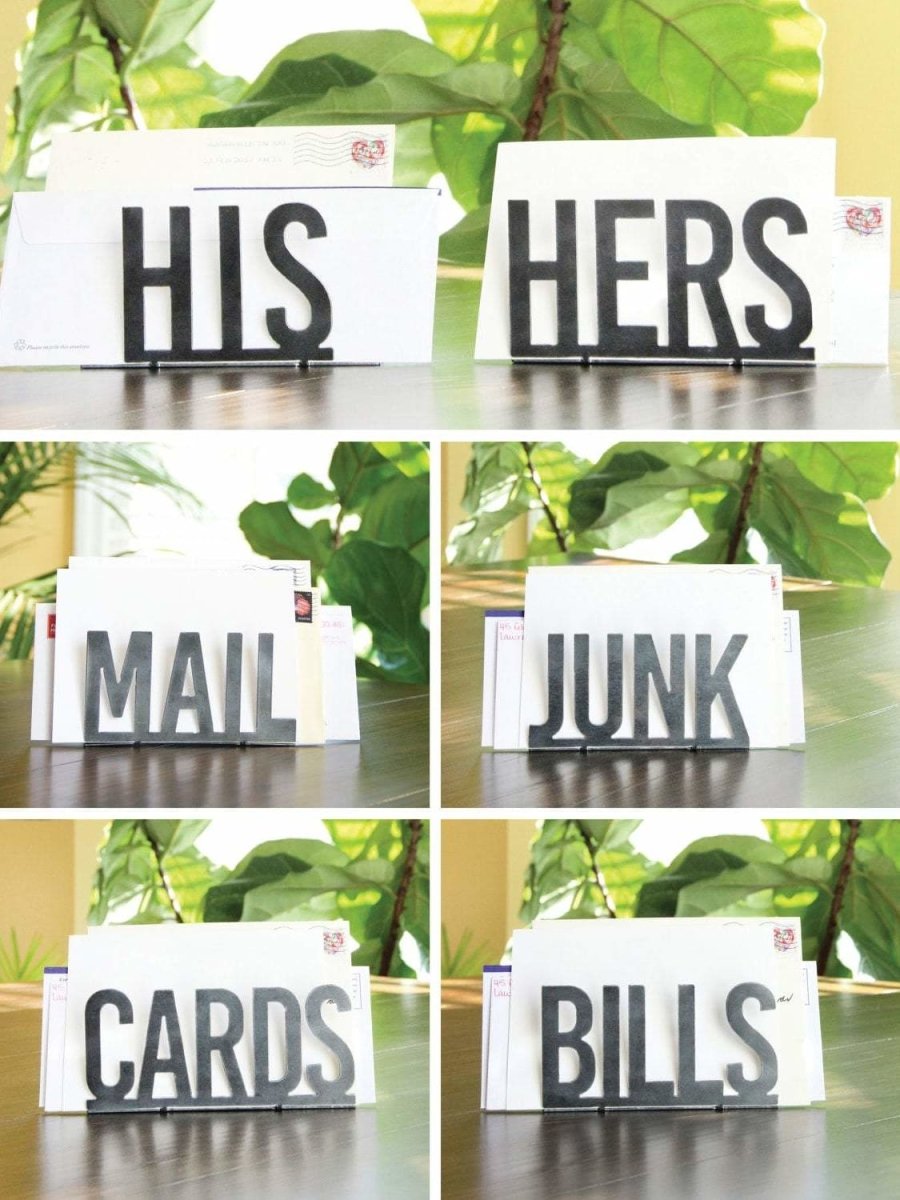 Custom Zip Code Mail Organizer - Highland Ridge Decor