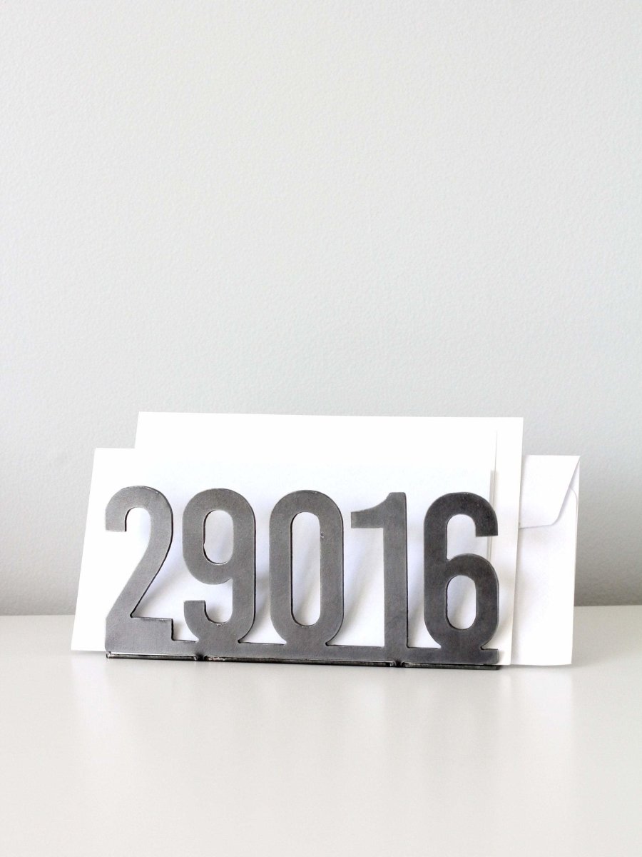 Custom Zip Code Mail Organizer - Highland Ridge Decor