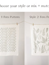 Fern Pattern Tea Towel