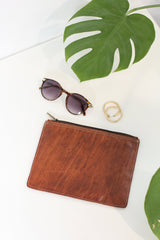 Minimal Leather Clutch