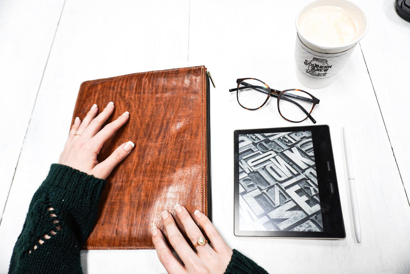 Genuine Leather Tablet Sleeve