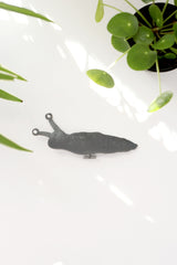 Slug Statue |  garden slug outdoor decor bird art rustic outdoor cottagecore home