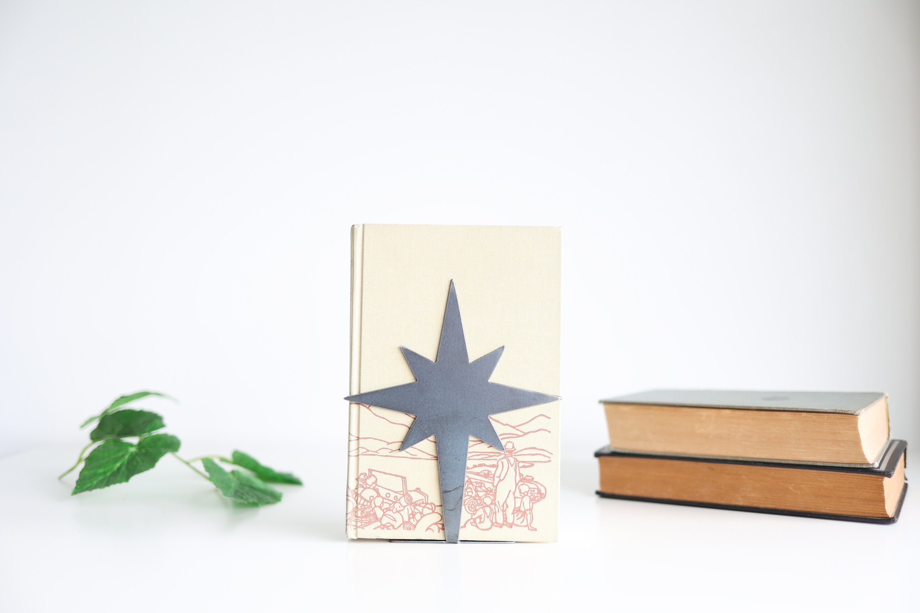 Star Bookend  |  star bookend home organization bookcase reader collection home decor book lover celestial nursery kids reading room