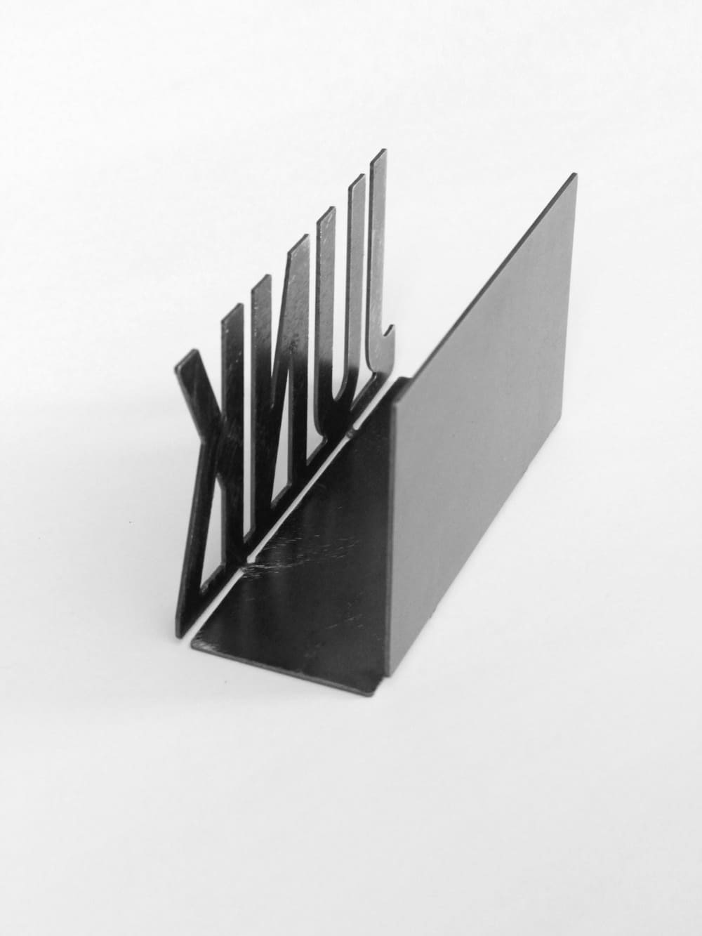 Junk Mail Modern Metal Mail Holder  