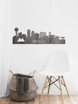 Knoxville Skyline Metal Art - Highland Ridge Decor