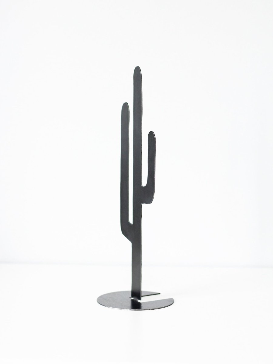 Metal Cactus Silhouette - Large - Highland Ridge Decor