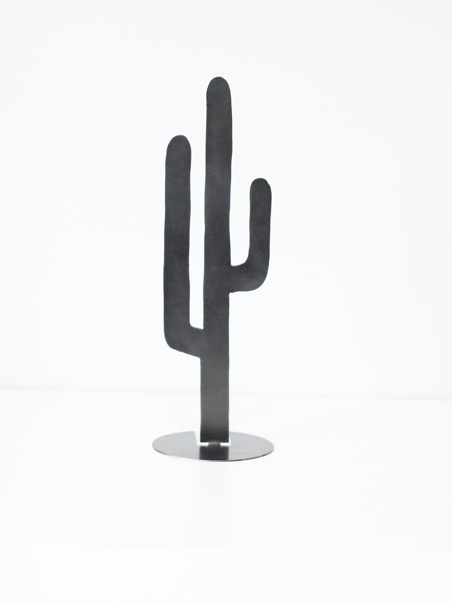 Metal Cactus Silhouette - Large - Highland Ridge Decor