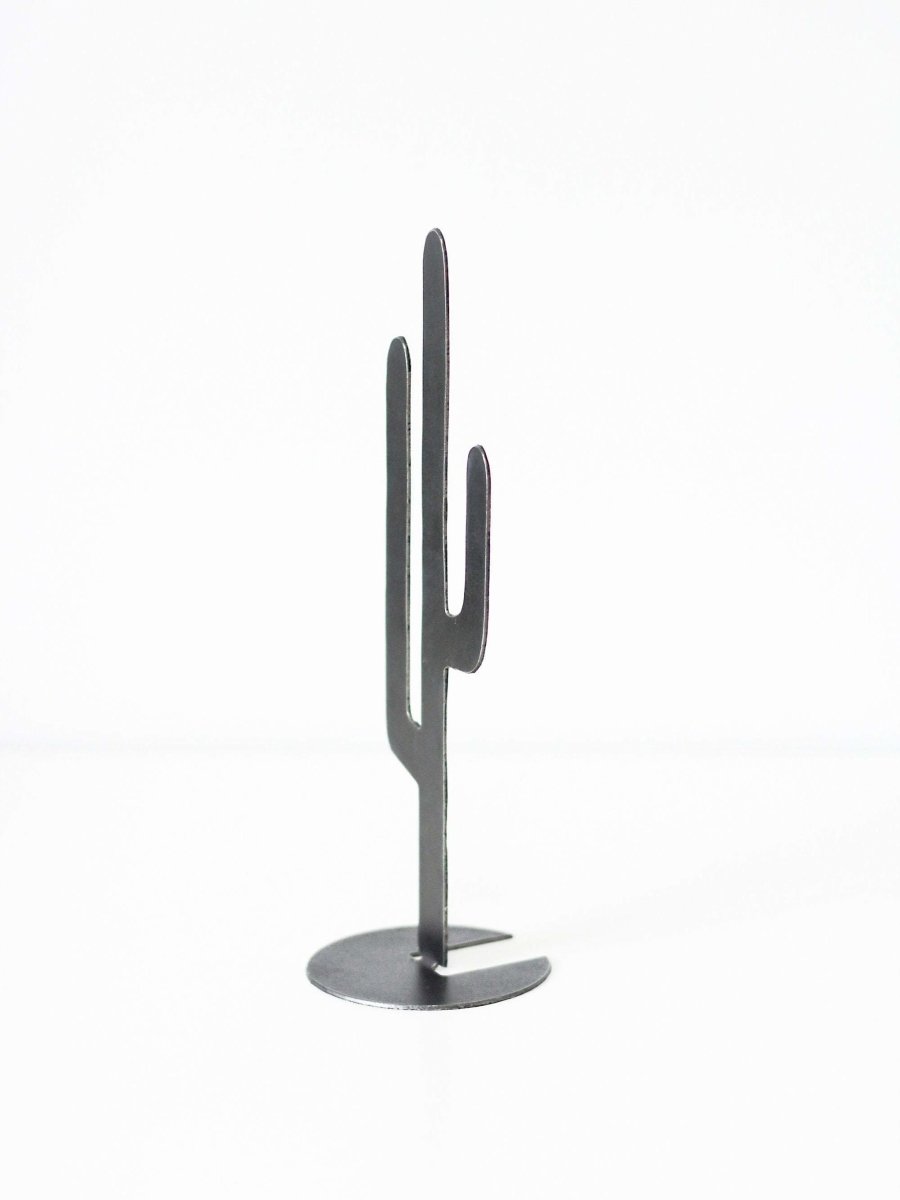 Metal Cactus Silhouette - Medium - Highland Ridge Decor