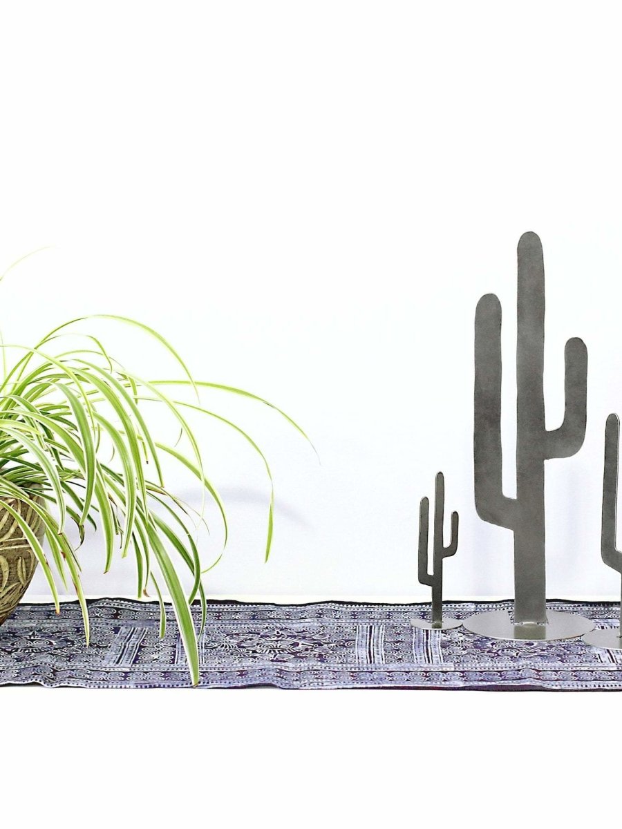 Metal Cactus Silhouette - Medium - Highland Ridge Decor