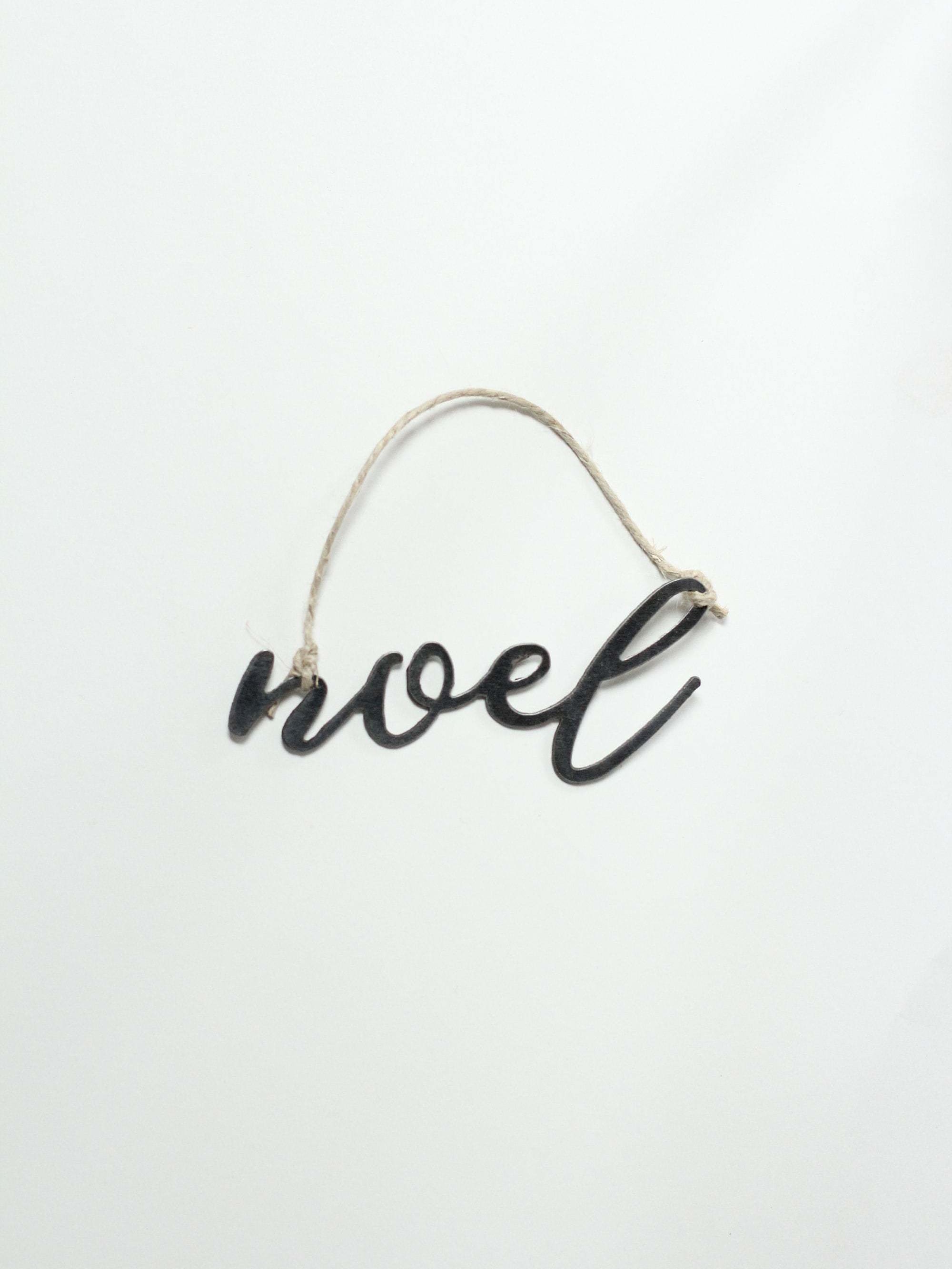 Noel Christmas Tree Ornament 